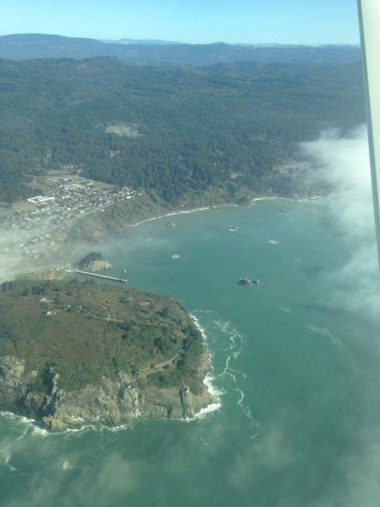 Humboldt Co-Chair Hosts Aerial Tour of North Coast MPAs