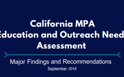 New Report Identifies Gaps in MPA Outreach and Education in&nbsp;California