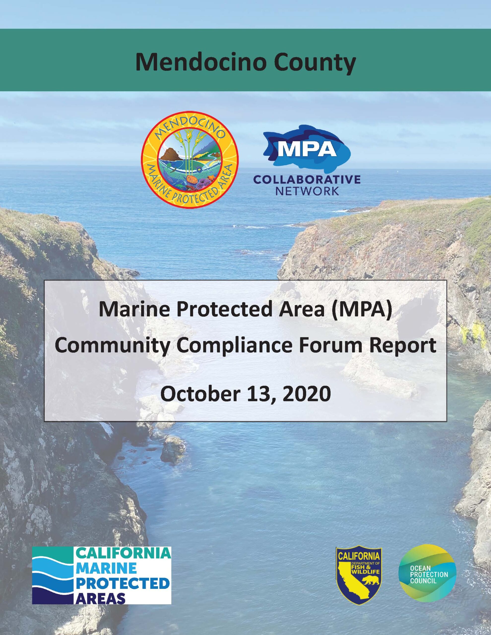 Mendocino MPA Compliance Forum Report