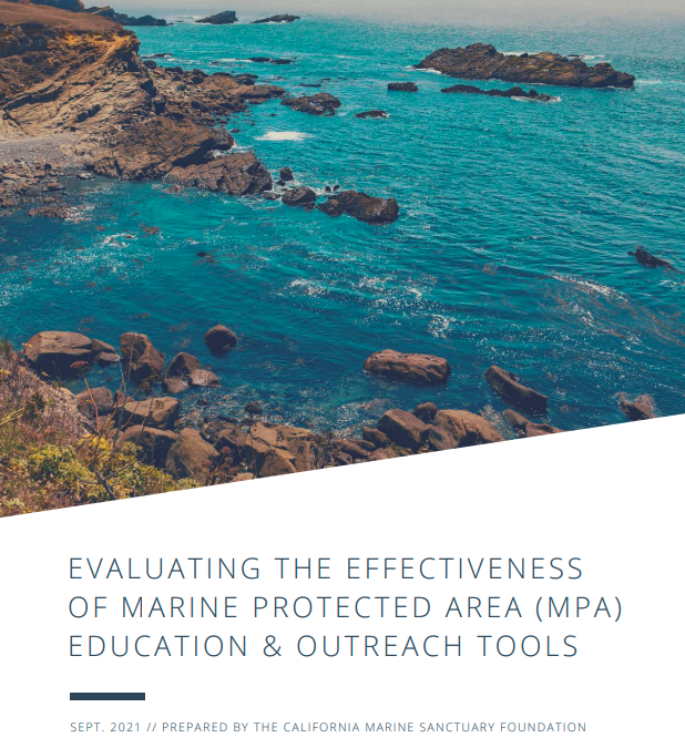 California Marine Sanctuary Foundation releases MPA Education and Outreach Tool Evaluation Report