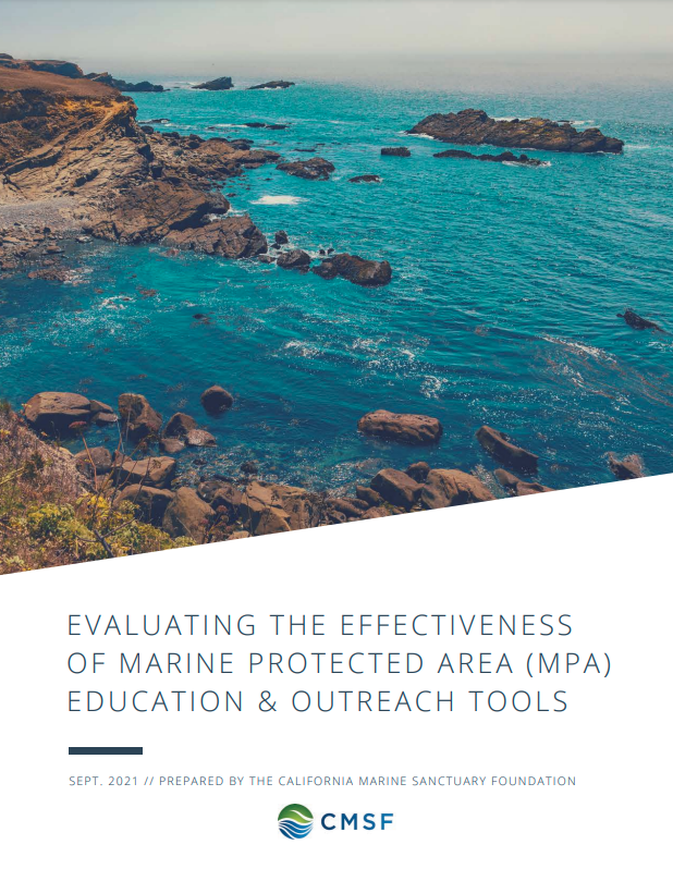 California Marine Sanctuary Foundation releases MPA Education and Outreach Tool Evaluation Report