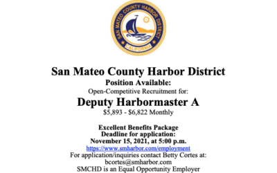 Hiring: San Mateo County Harbor District Deputy Harbormaster