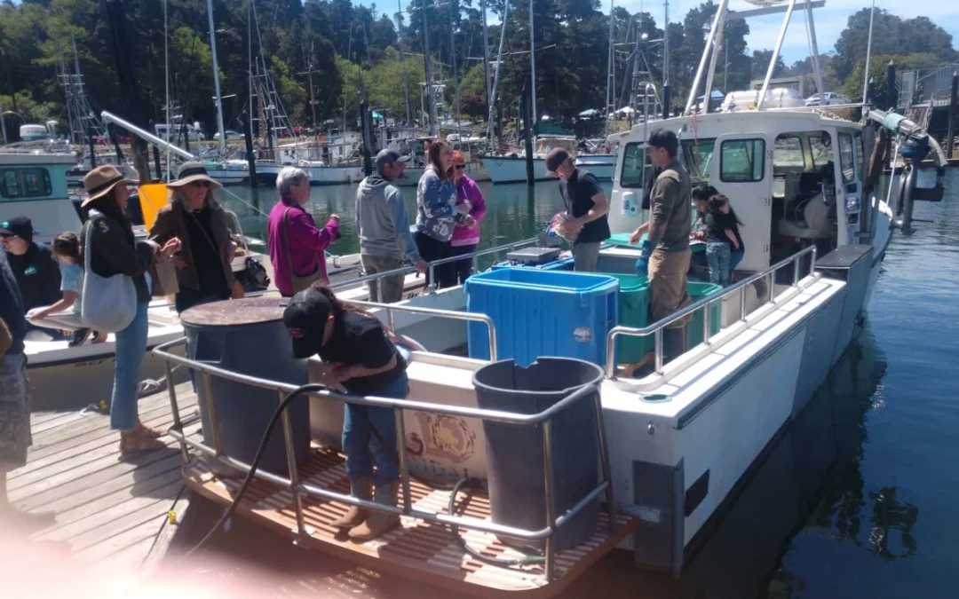 Noyo Harbor and local marine science star at major ocean symposium and festival on the “blue economy”