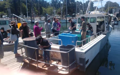 Noyo Harbor and local marine science star at major ocean symposium and festival on the “blue economy”