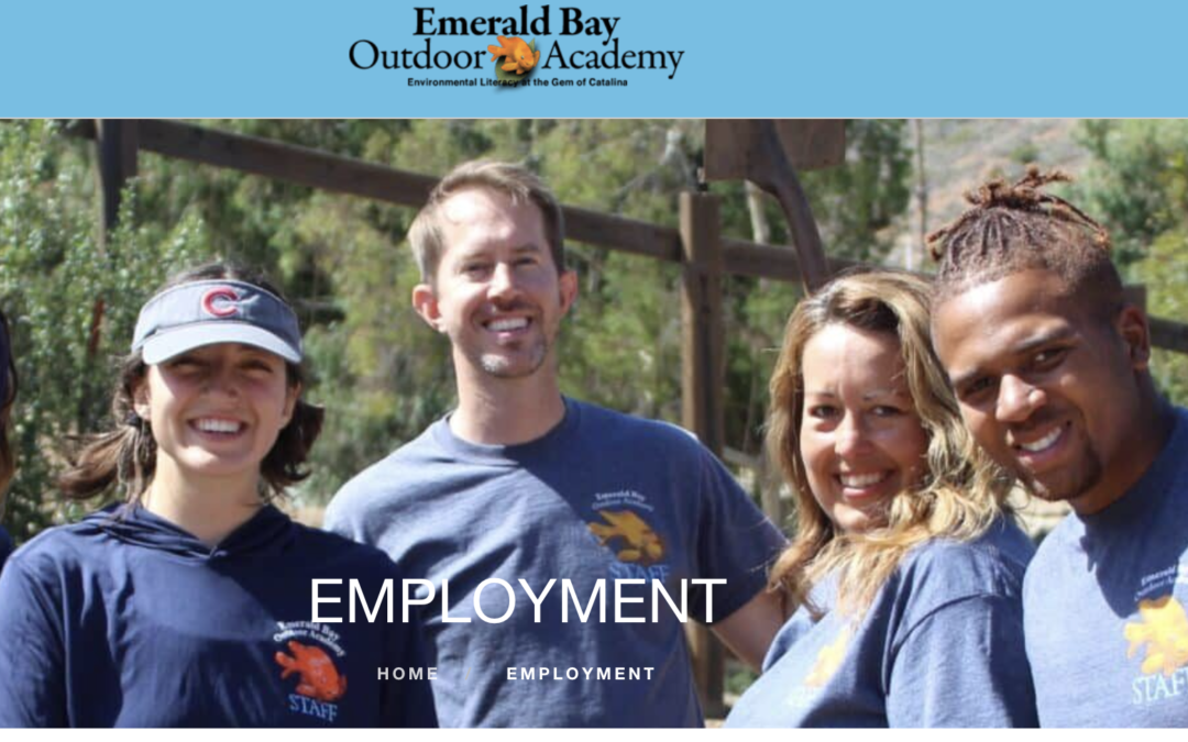 Emerald Bay Outdoor Academy hiring multiple positions!