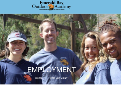 Emerald Bay Outdoor Academy hiring multiple positions!