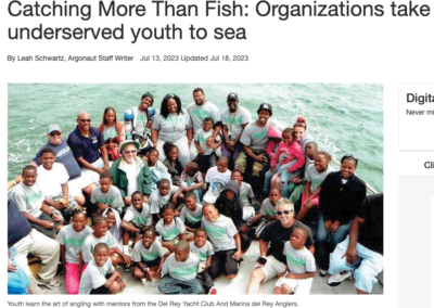 Catching More Than Fish: Organizations take underserved youth to sea